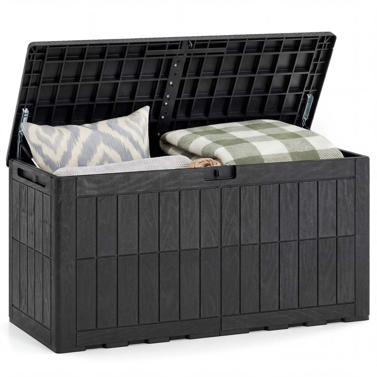 Waterproof Lockable Outdoor Deck Box for Tools Cushions Pool