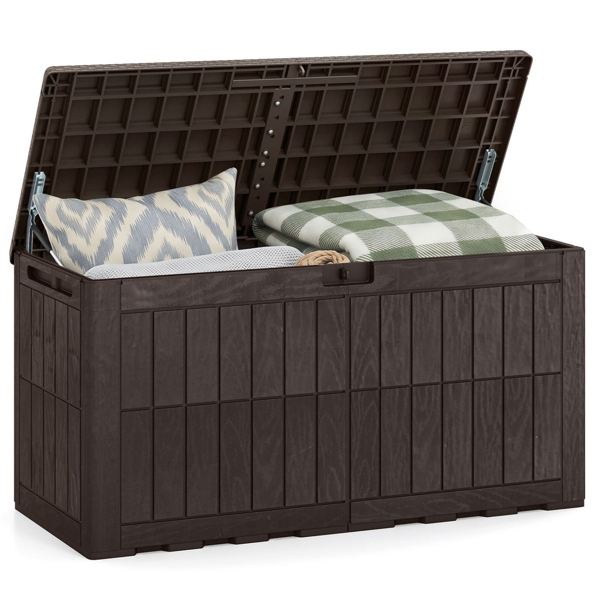 Waterproof Lockable Outdoor Deck Box for Tools Cushions Pool