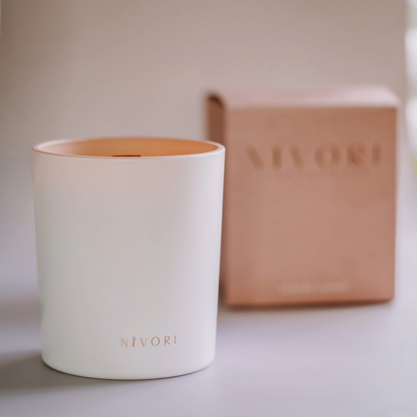 Mahogany Teakwood Candle