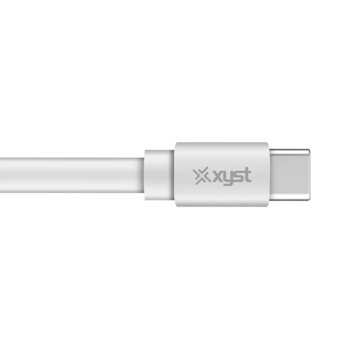 Xyst Flat USB-C to USB-C Charge and Sync Cable 4Ft