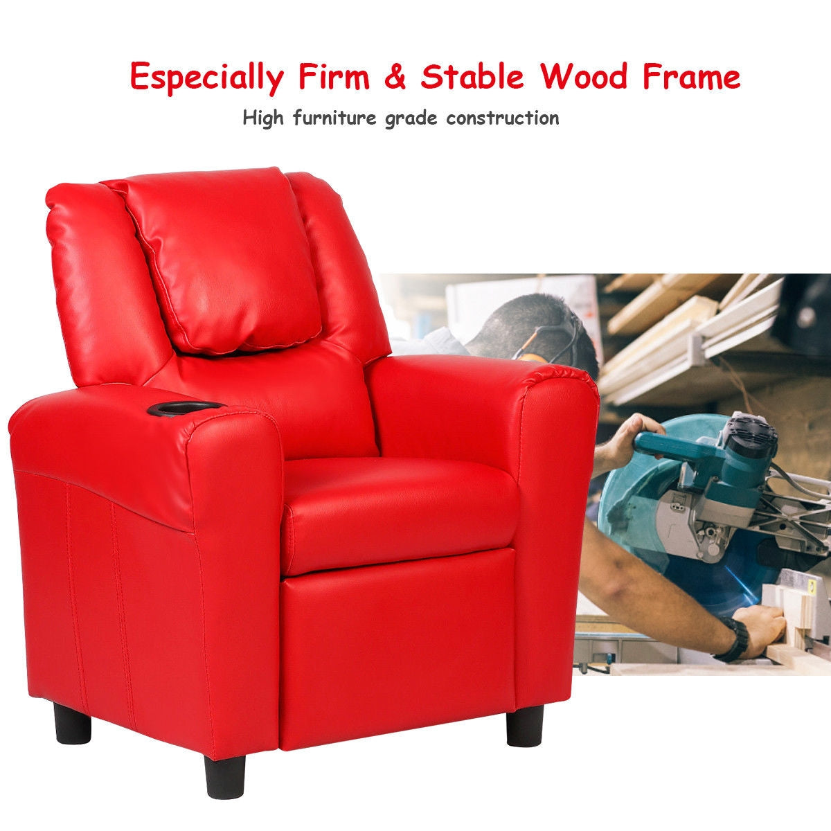 Kids Recliner Armchair Sofa