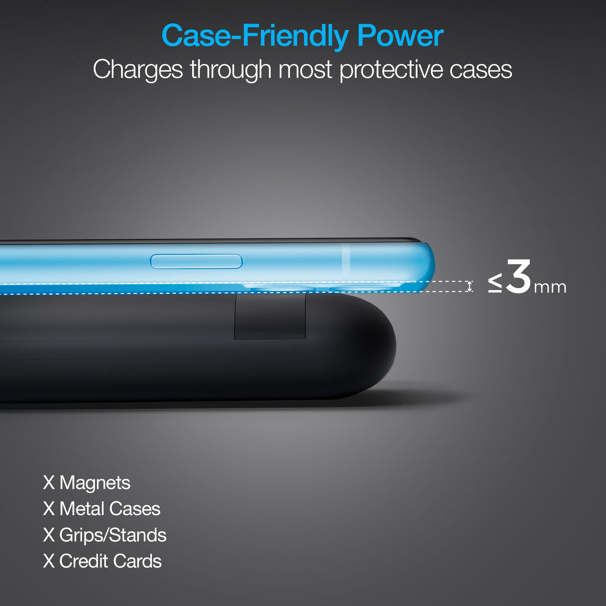 Naztech PowerBolt PD Wireless Power Bank with MFI Input