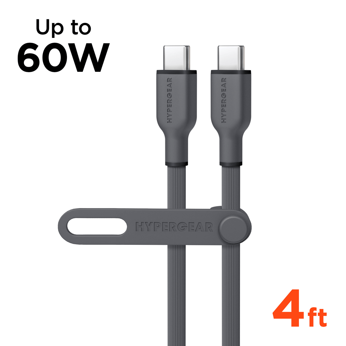 HyperGear Flexi PRO USB-C to USB-C Cable 4ft