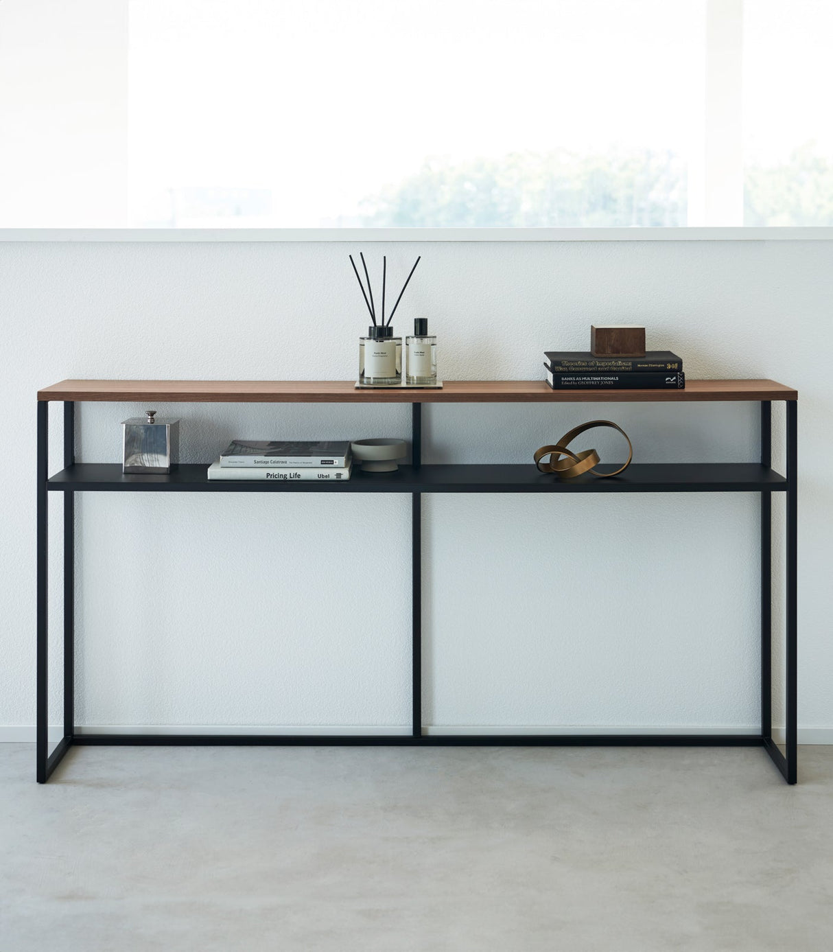 Long Console Table - Steel