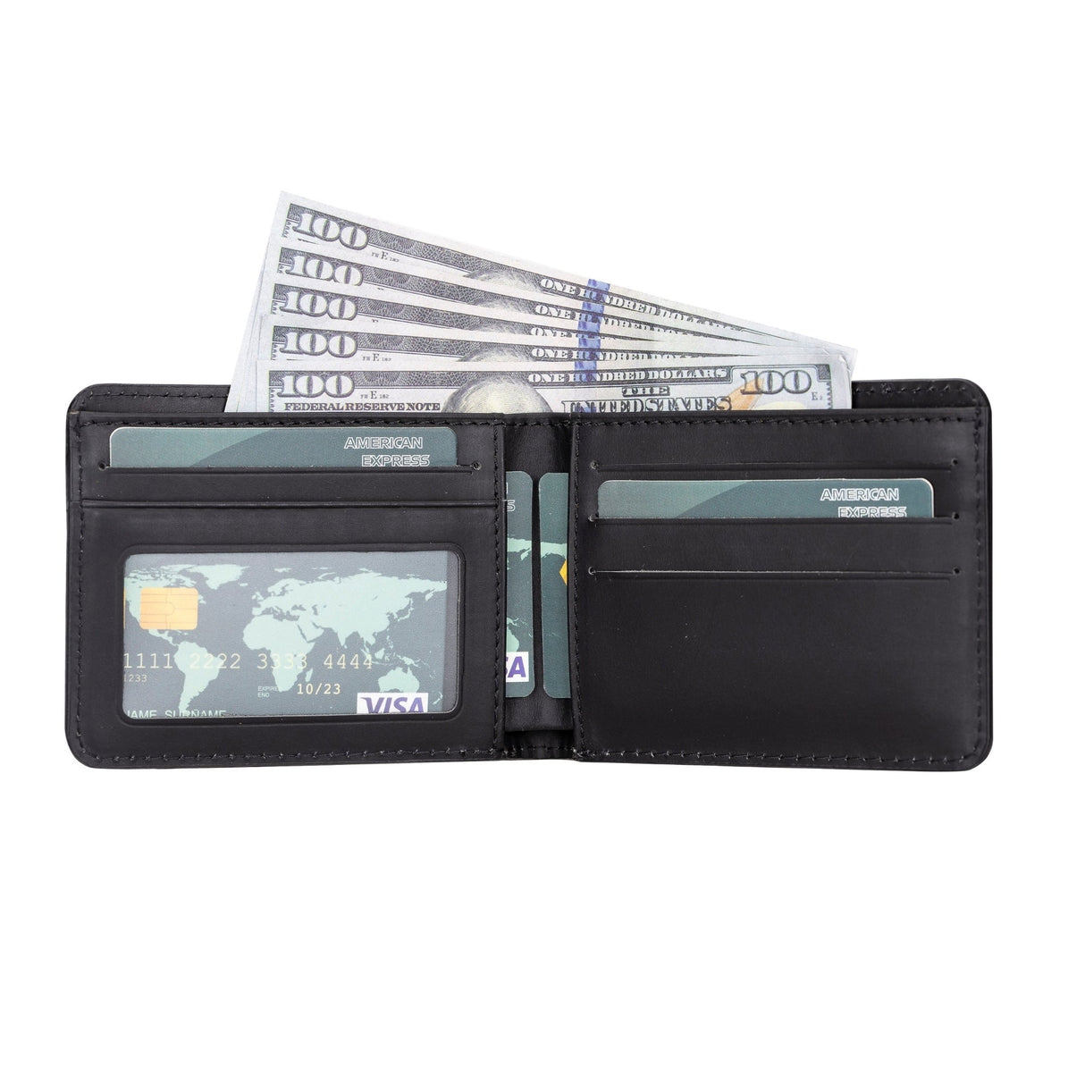 Arvada Handmade Bifold Leather Men Wallet