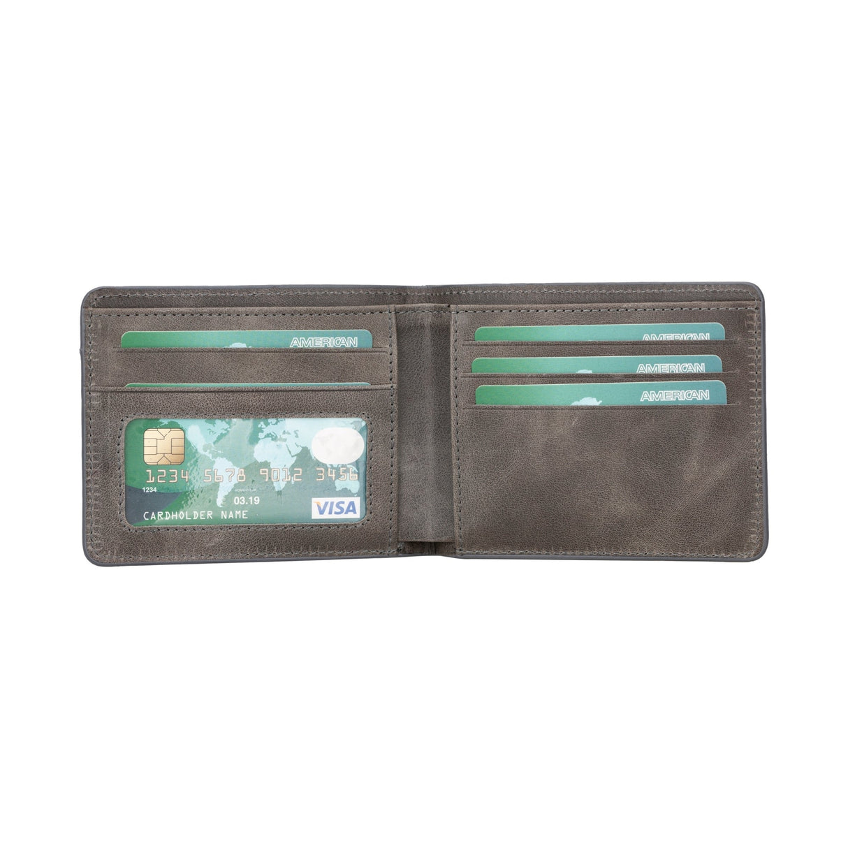 Arvada Handmade Bifold Leather Men Wallet
