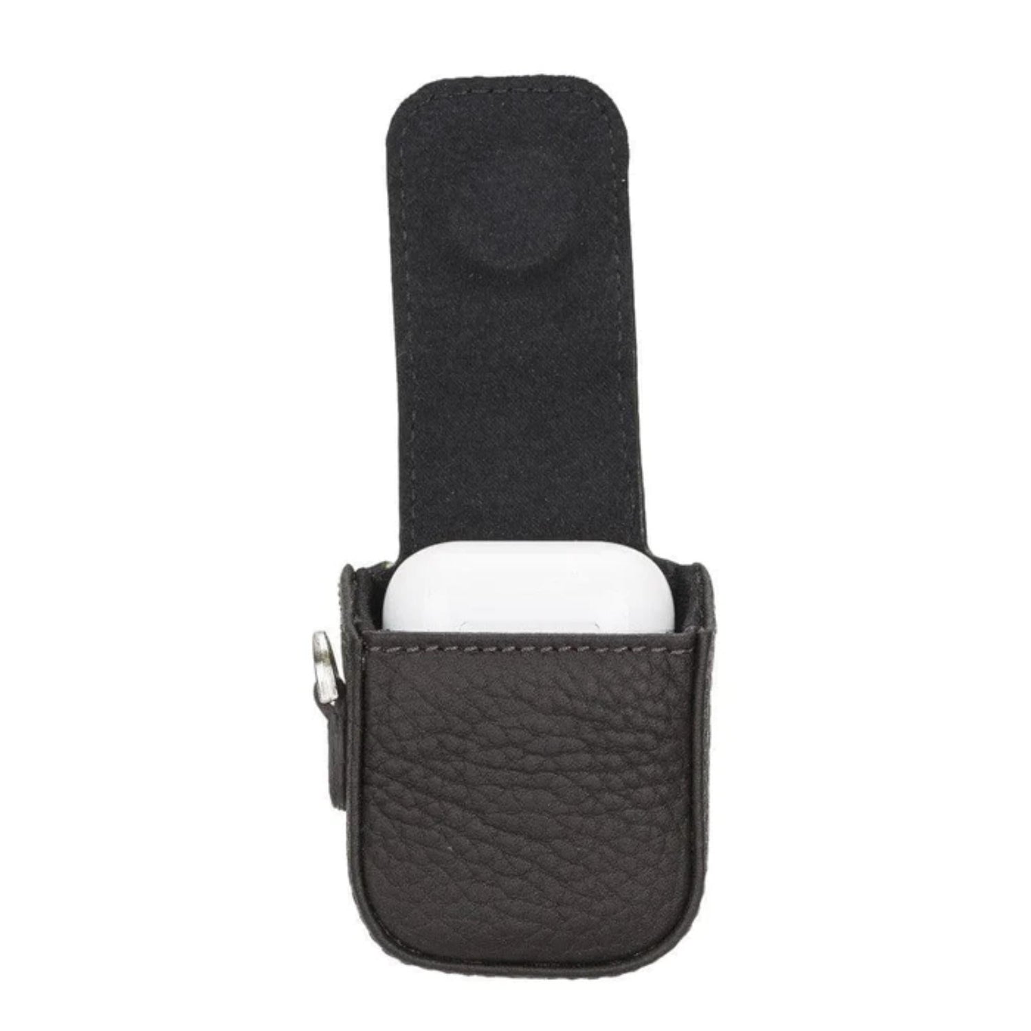 Aurora Luxury Leather AirPods Case with Attached Wrist Strap