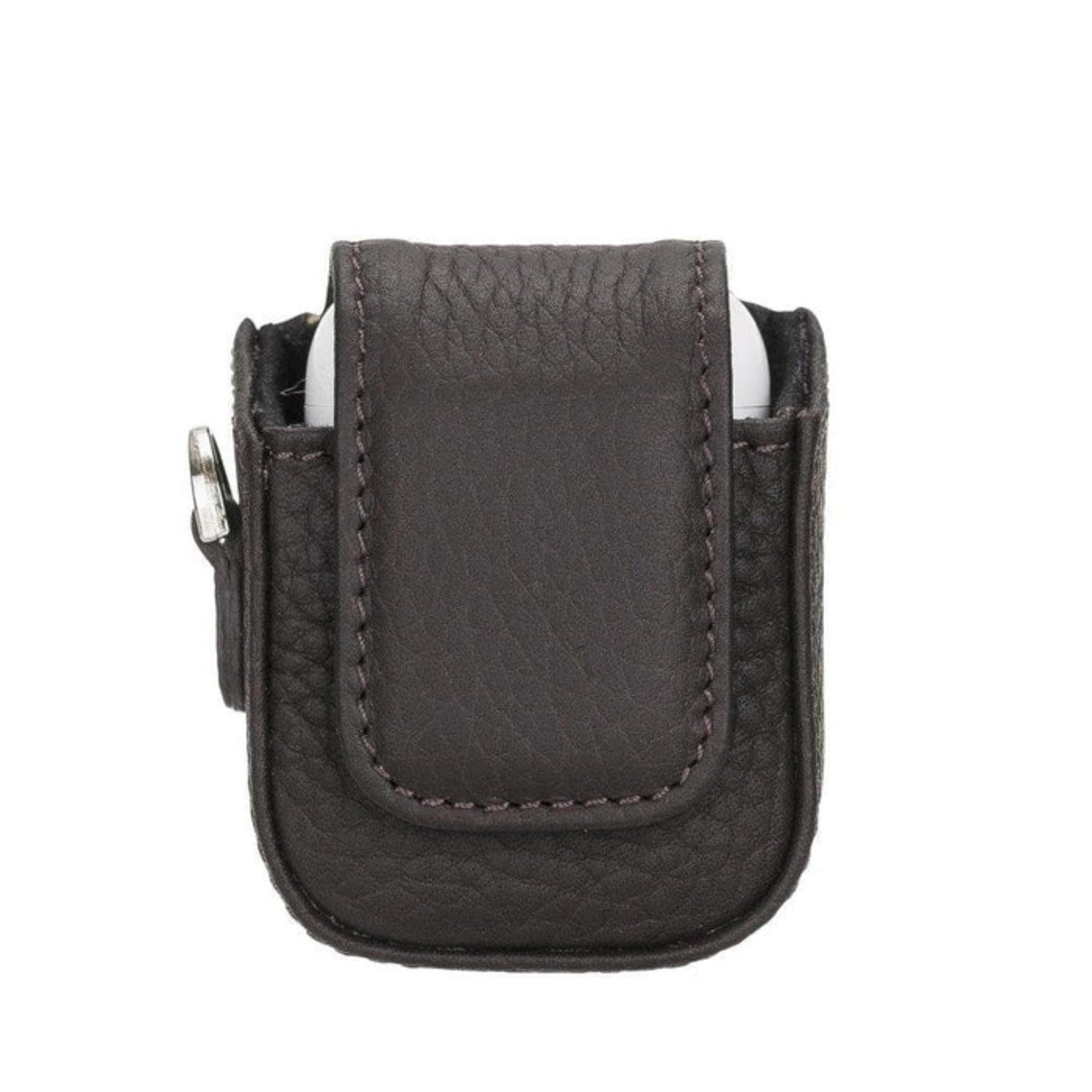 Aurora Luxury Leather AirPods Case with Attached Wrist Strap