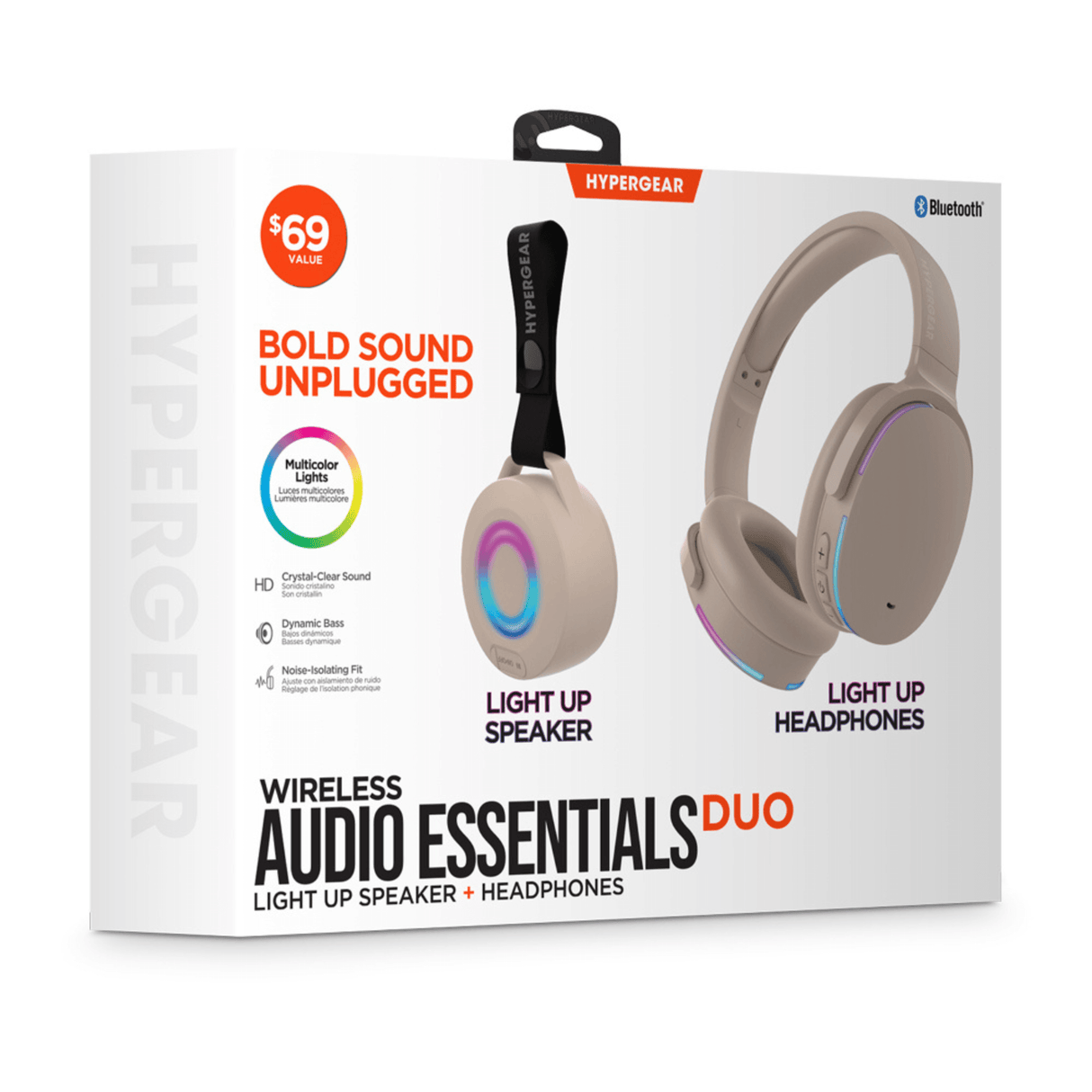 HyperGear Audio Essentials Headphones and Speaker Duo