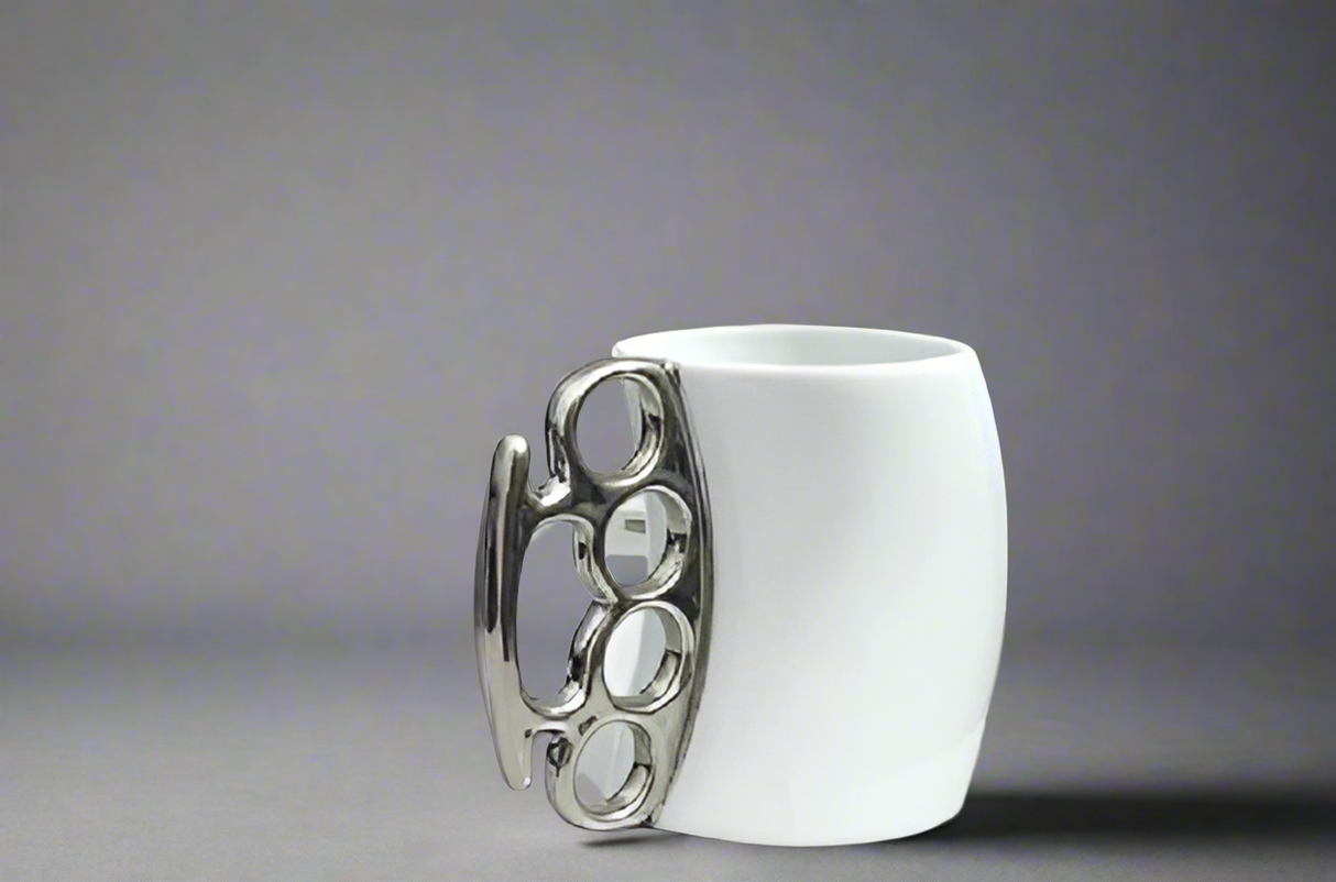 Boxing Ceramic Coffee Cup 14oz