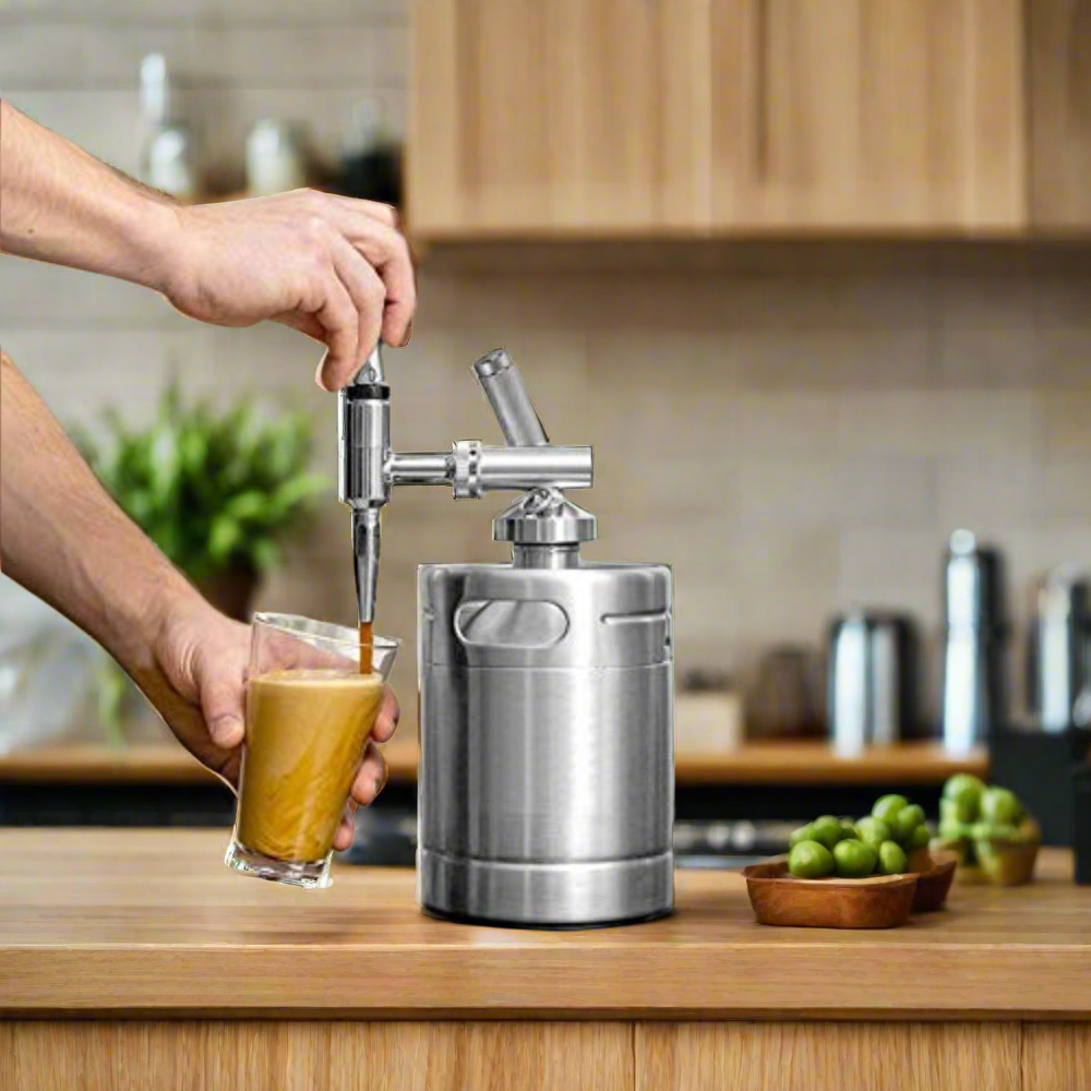 Nitrogen Coffee Machine Stainless Steel Coffee Barrel