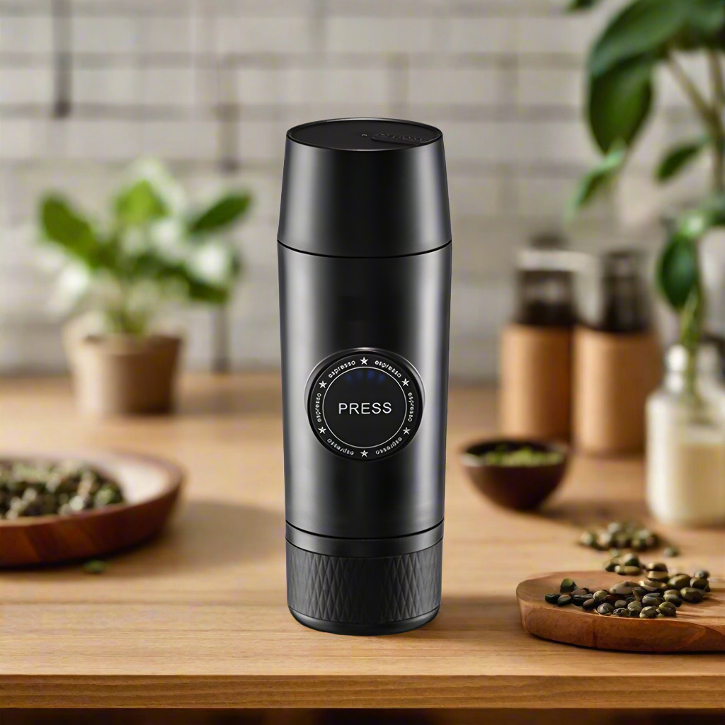Mini Espresso Coffee Maker Portable Rechargeable Mech