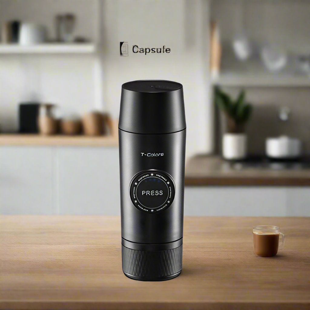Mini Espresso Coffee Maker Portable Rechargeable Mech