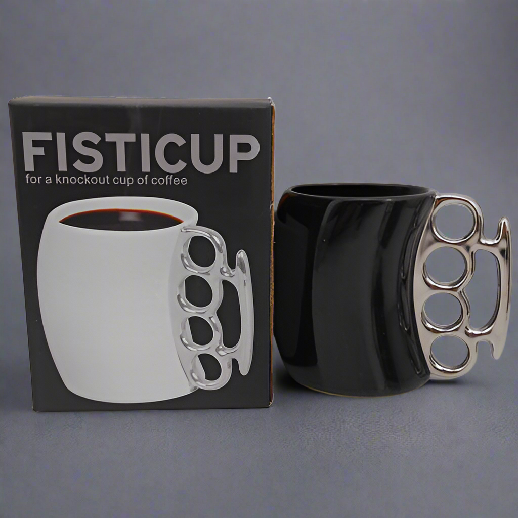 Boxing Ceramic Coffee Cup 14oz