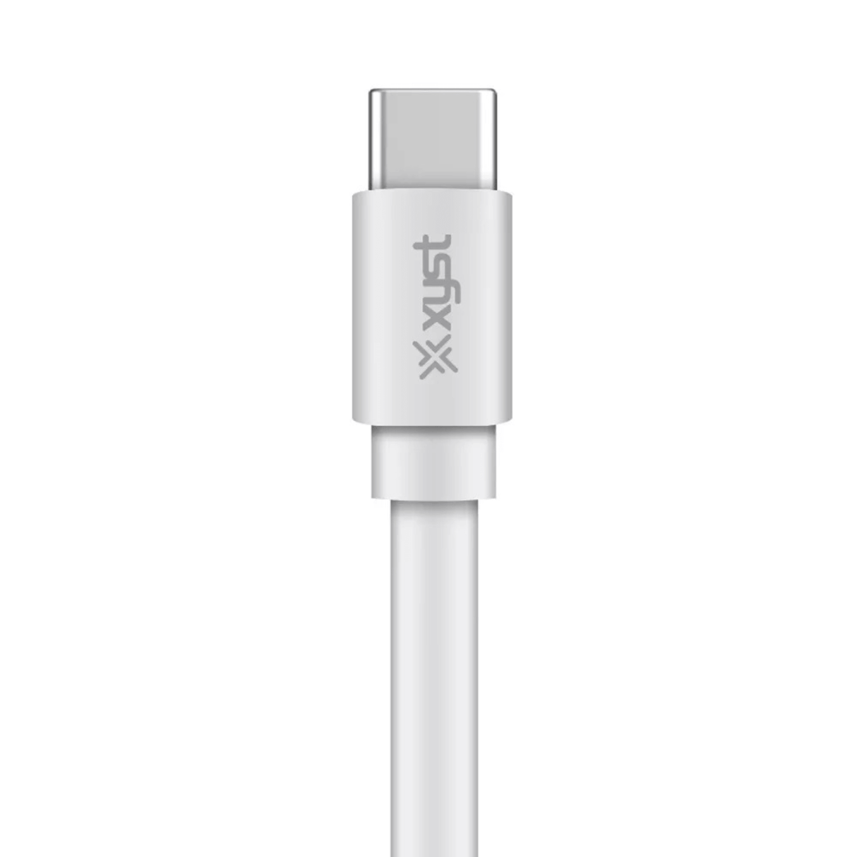 Xyst Flat USB-C to USB-C Charge and Sync Cable 4Ft