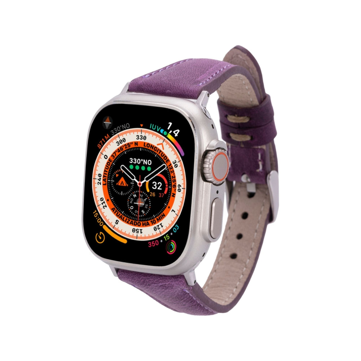 Buford Slim Leather Bands for Apple Watch 9, Ultra 2 & SE