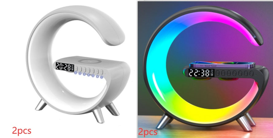 G Shaped LED Lamp with Bluetooth Speaker