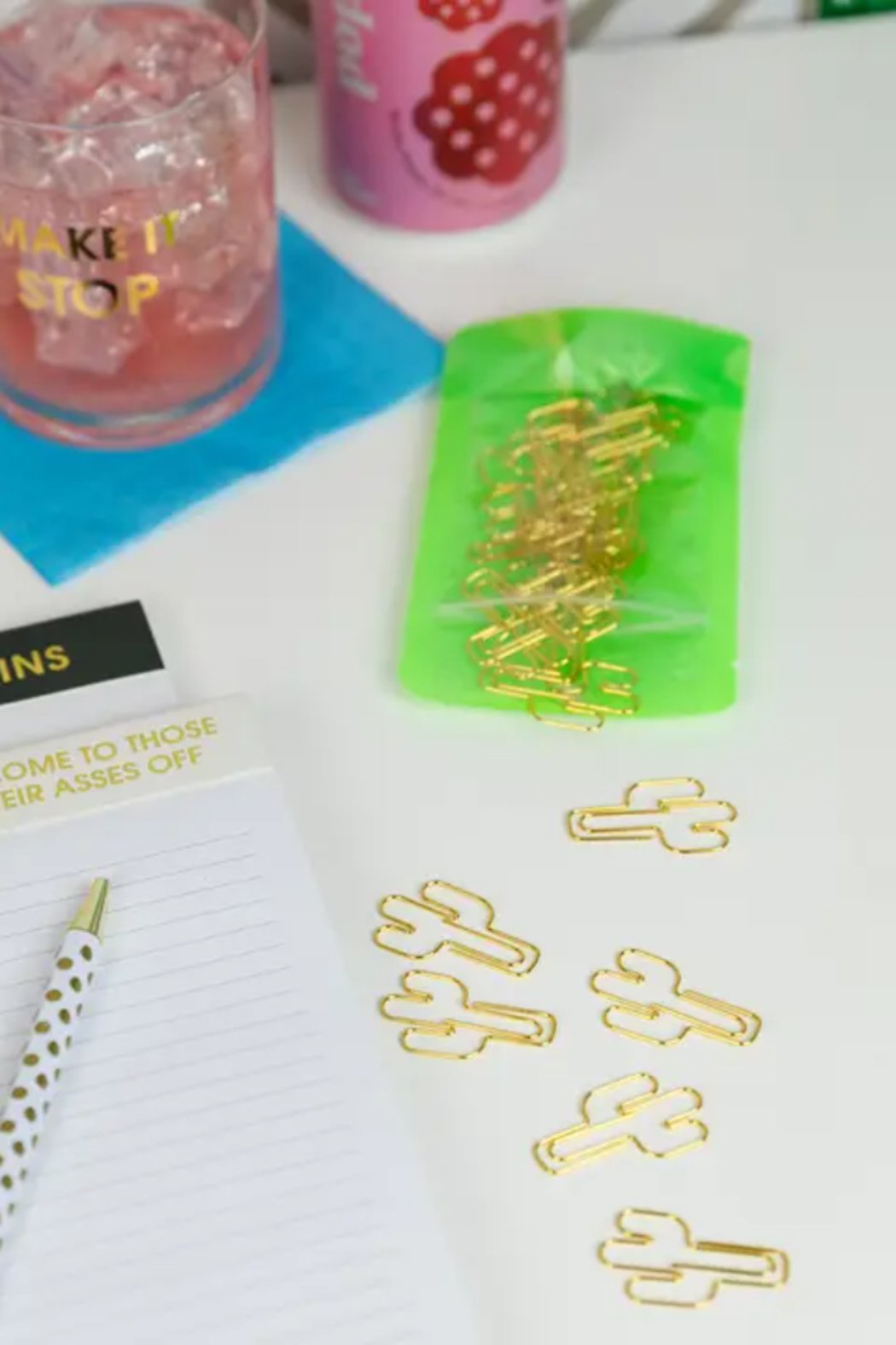 Cactus Paper Clips