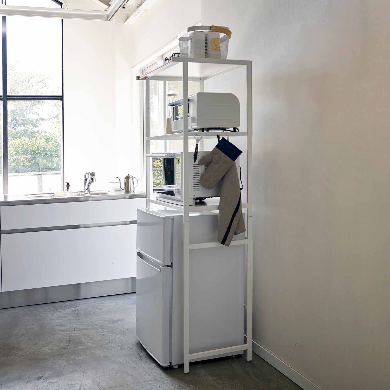 Storage Rack - 67-Inch (Fridge) (67" H) - Steel