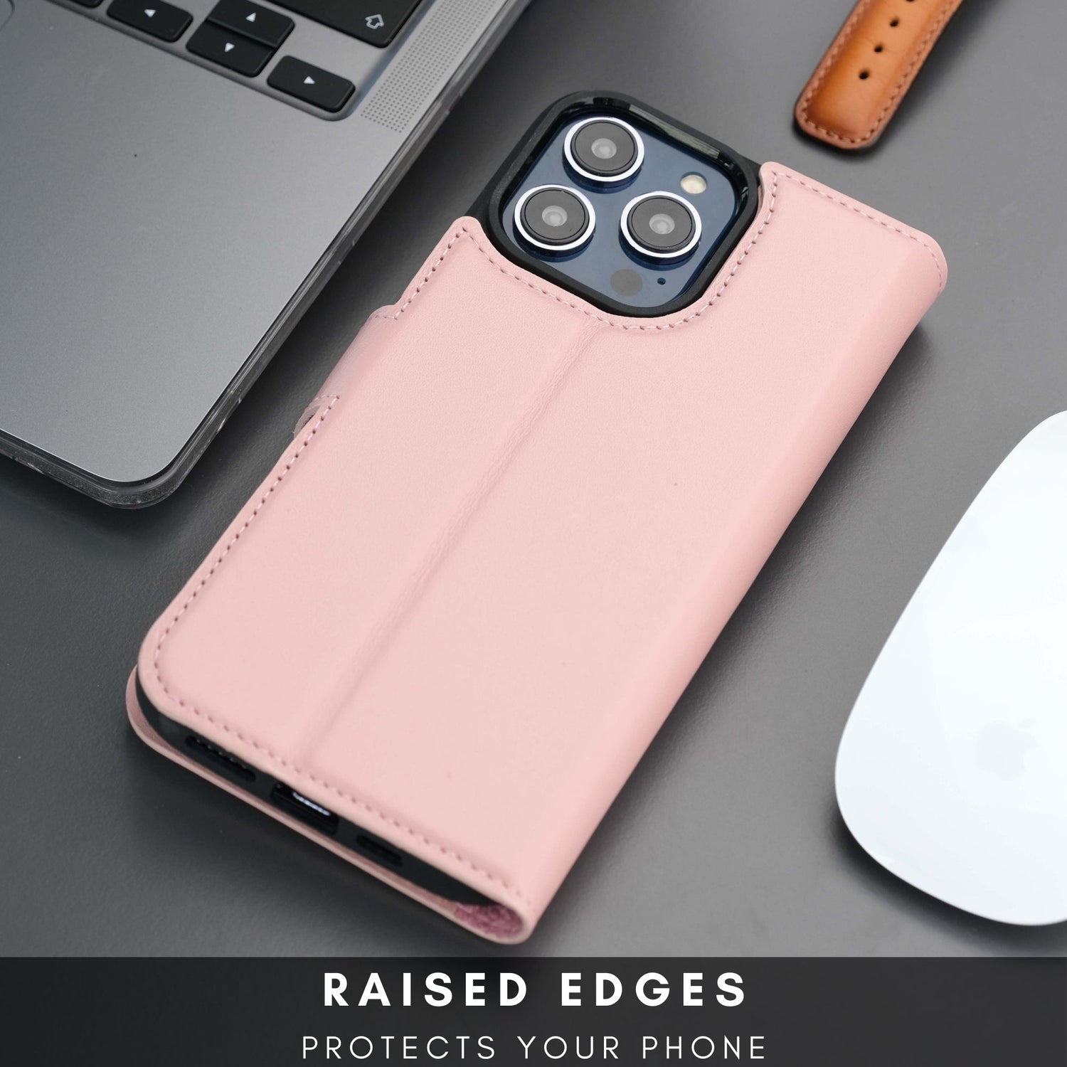 Casper iPhone 16 Pro Wallet Case Leather MagSafe