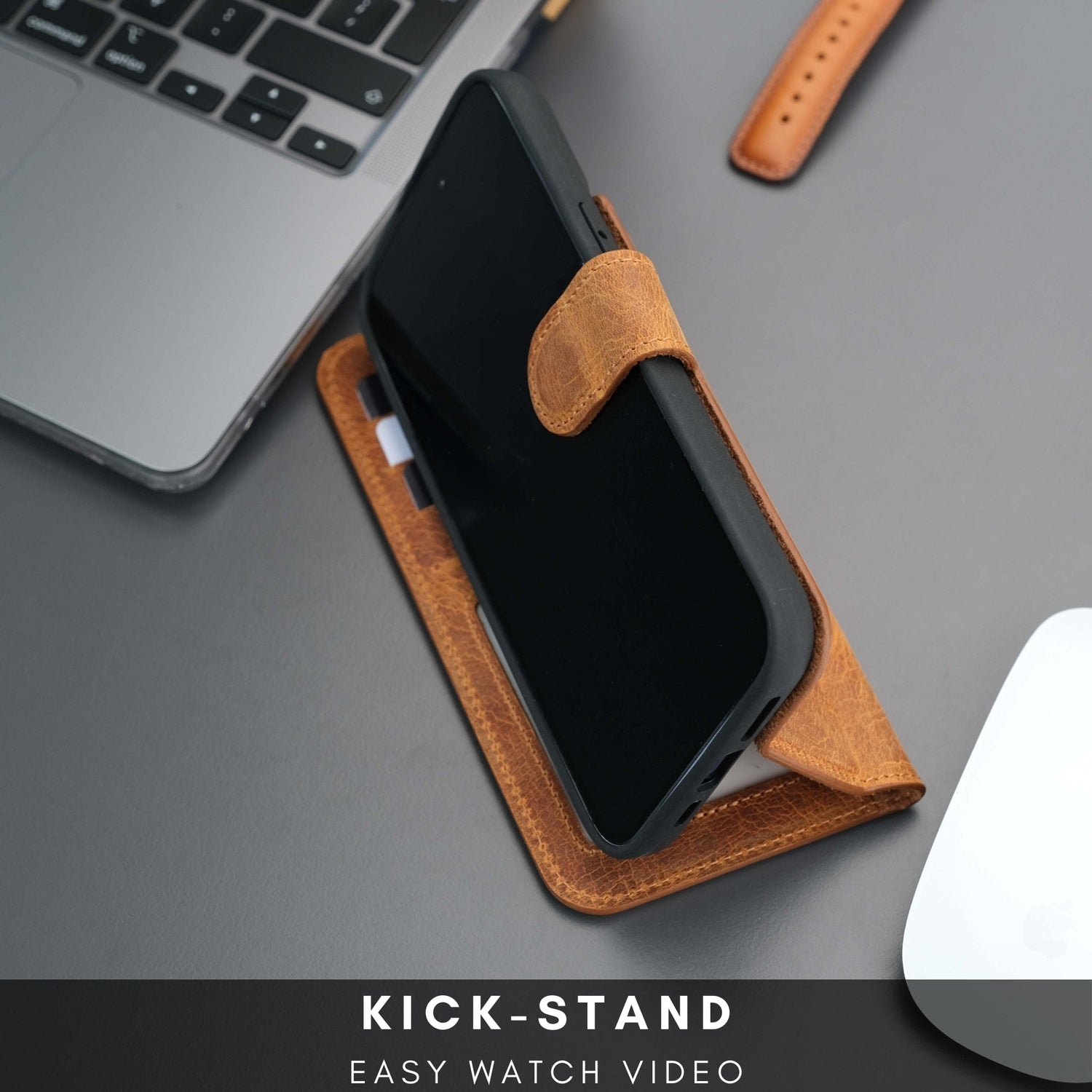 Casper Leather iPhone 14 Pro Wallet Case | MagSafe