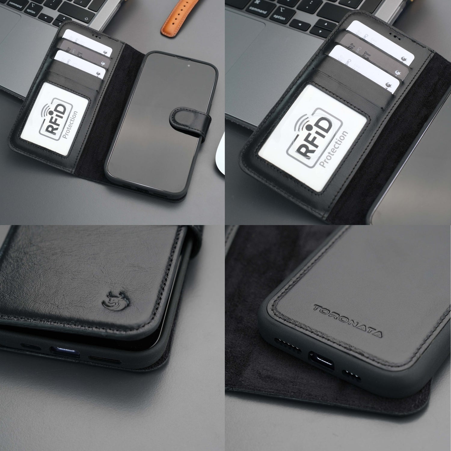 Casper Leather iPhone 14 Pro Max Wallet Case | MagSafe