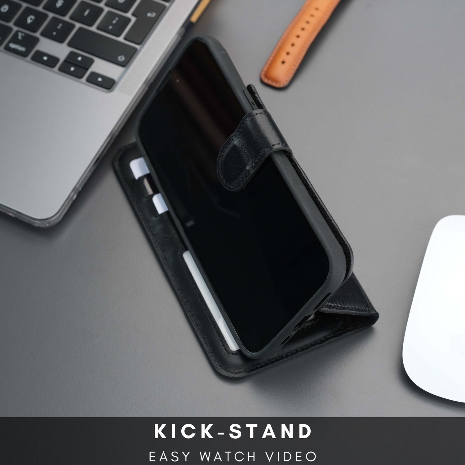 Casper Leather iPhone 14 Pro Max Wallet Case | MagSafe