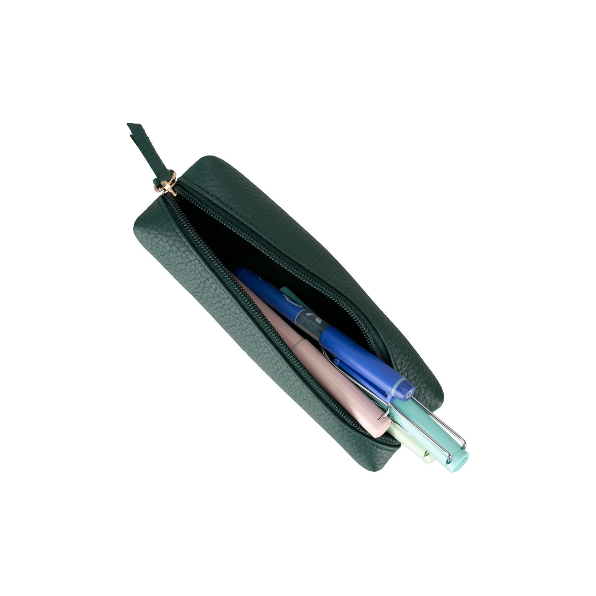 Centennial Multipurpose Leather Pencil Case and Makeup Bag