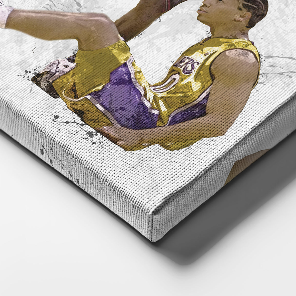 Allen Iverson Step Over Canvas Wall Art – NBA Legend for Man Cave