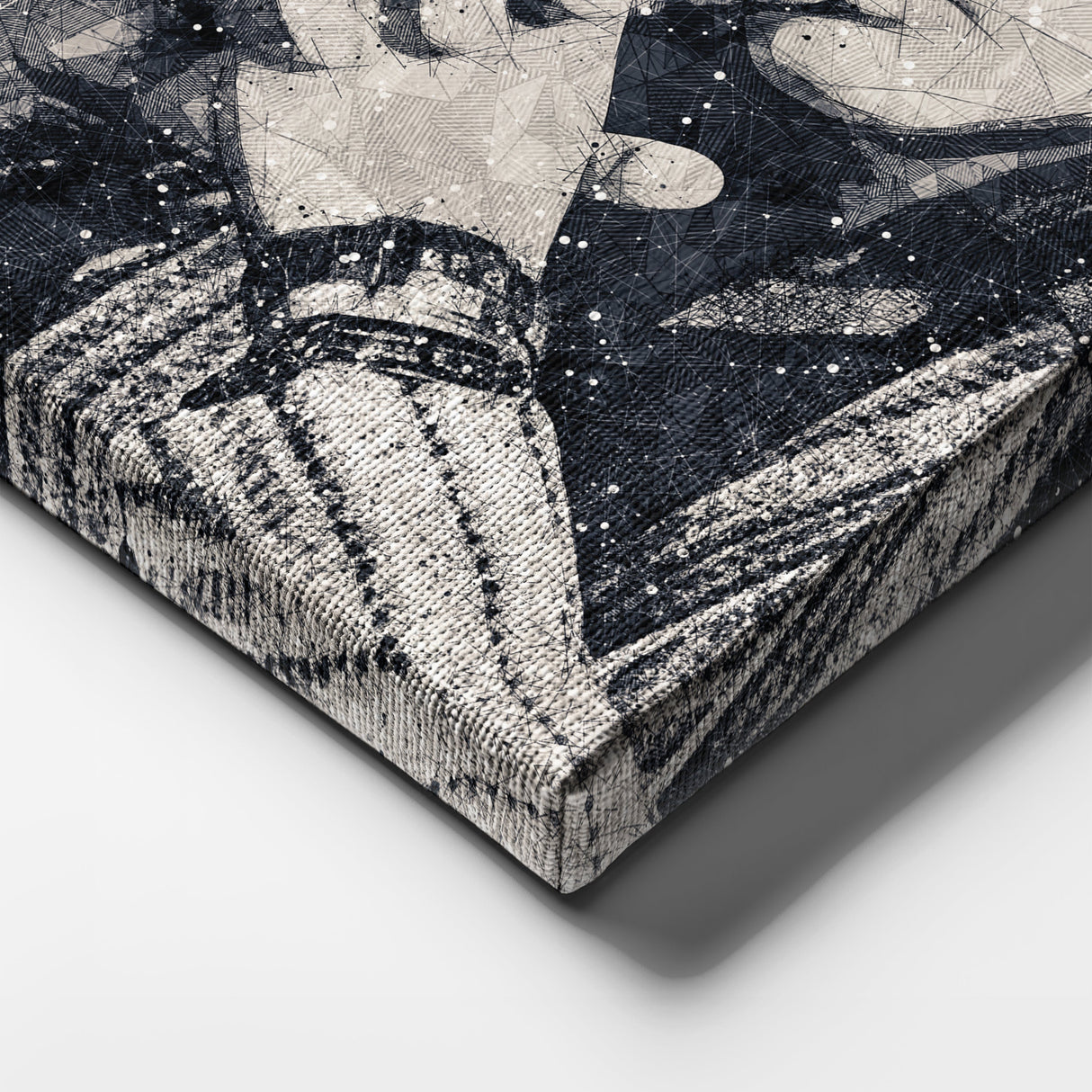 Elvis Presley Canvas – Geometric Music Wall Art Gift for Rock & Roll Fans