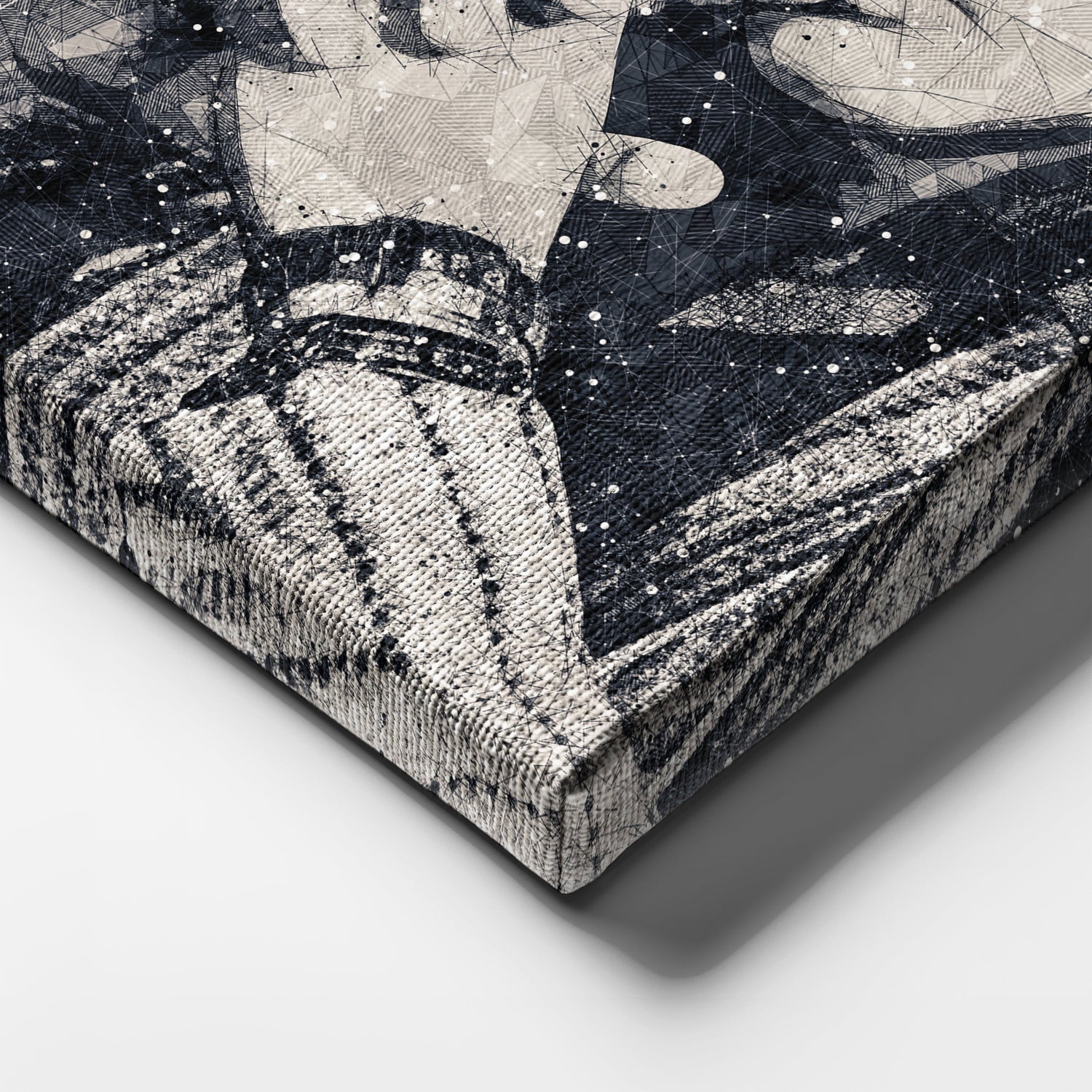 Elvis Presley Canvas – Geometric Music Wall Art Gift for Rock & Roll Fans