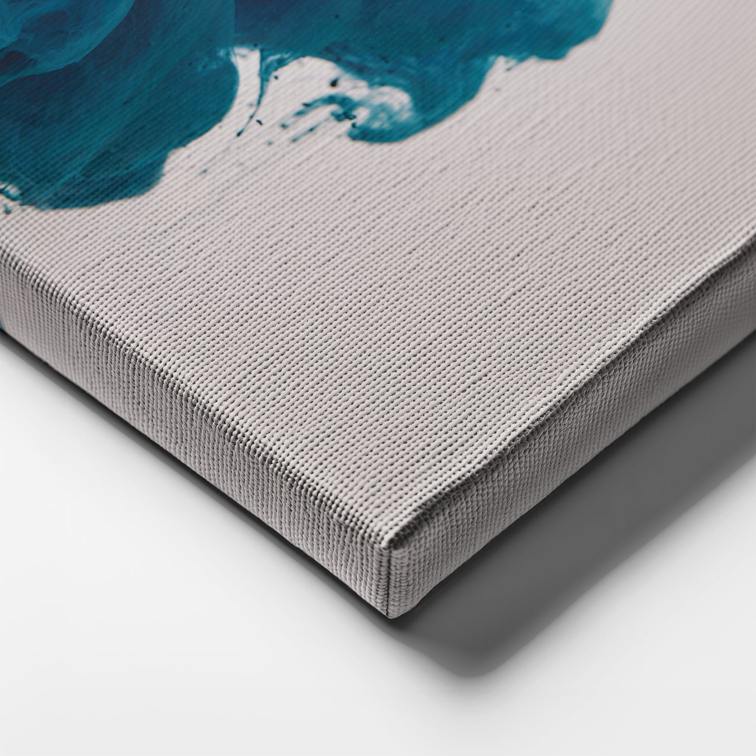 Abstract Cloud Canvas Art - Colorful Framed Wall Decor