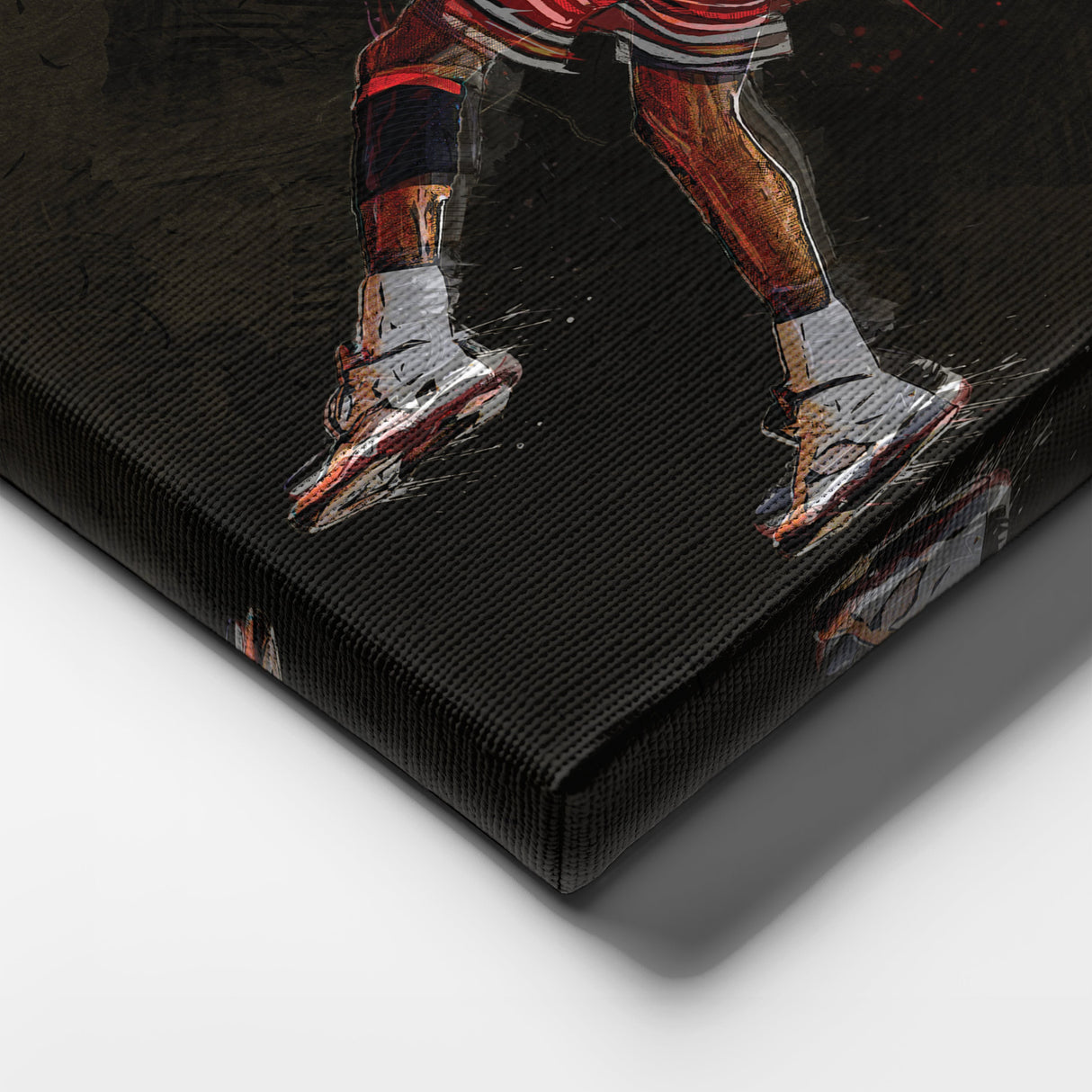 Michael Jordan Slam Dunk Canvas – Chicago Bulls Basketball Wall Art for Home & Man Cave