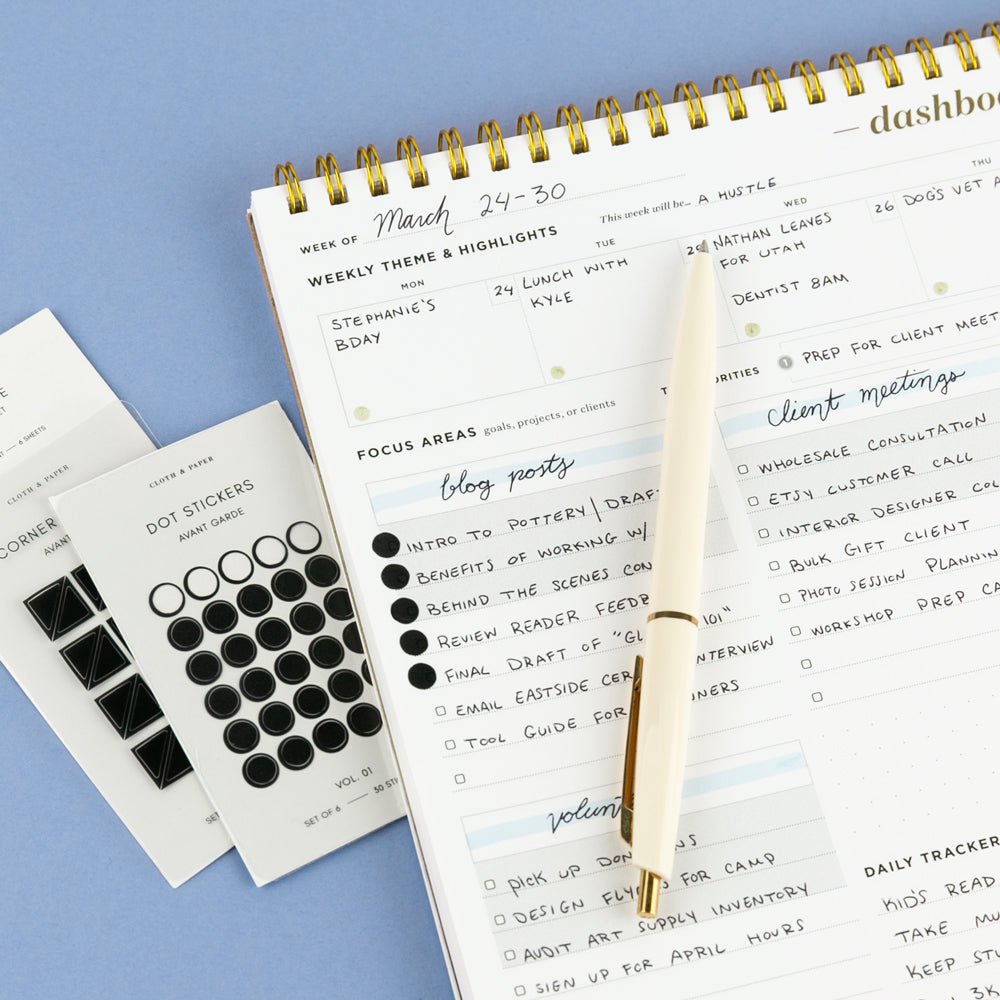 Dashboard Spiral Deskpad