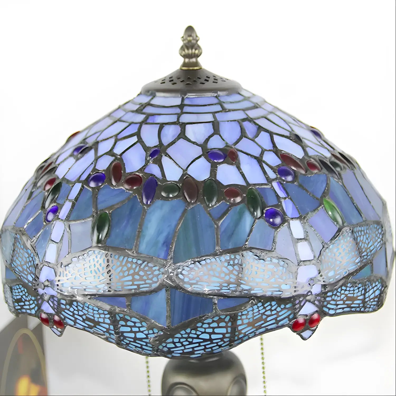Colorful Dragonfly Tiffany Lamp Original