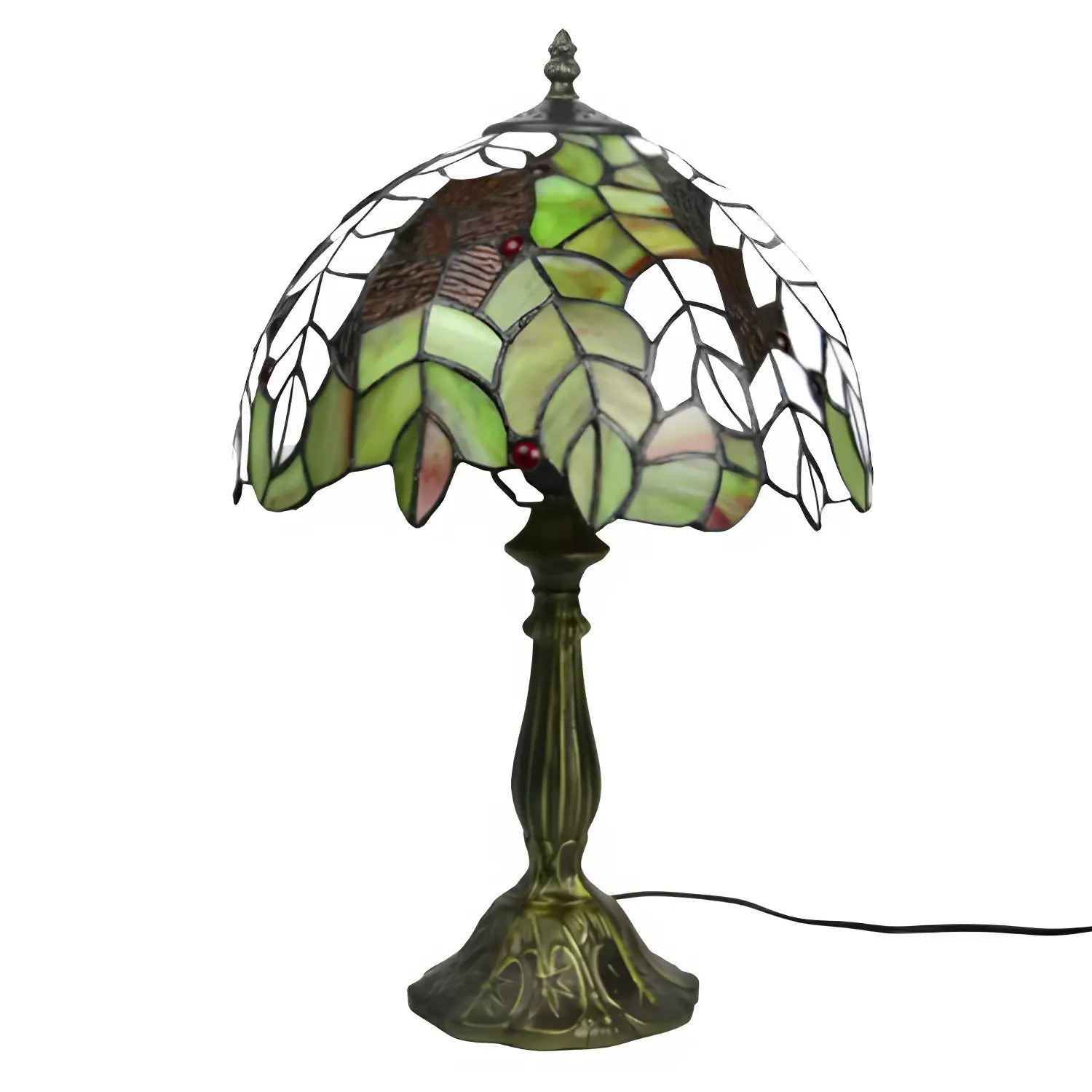 Colorful Grape Tiffany Lamp | Tabletop
