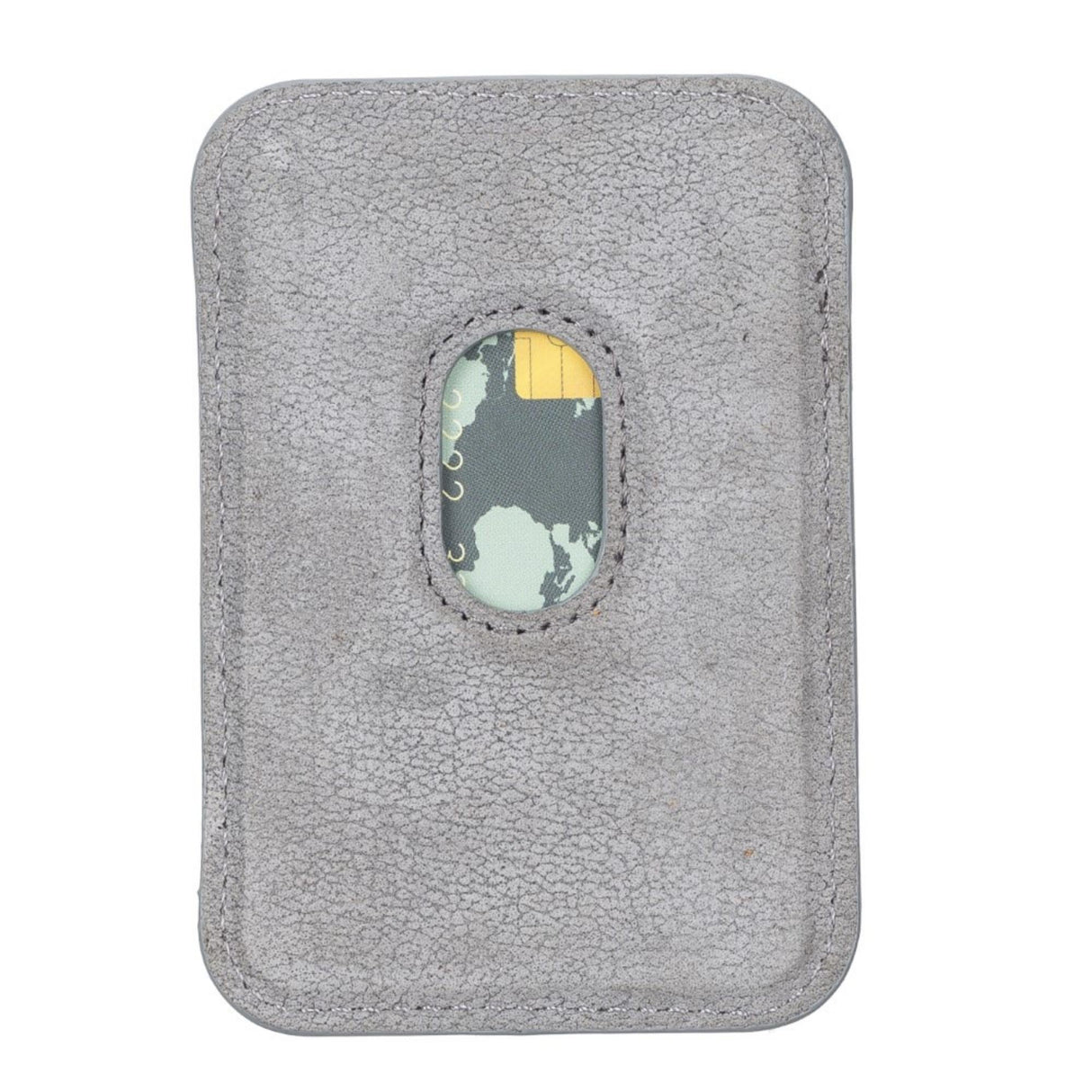 Cortland Full-Grain Leather Card Holder Wallet with Magnet