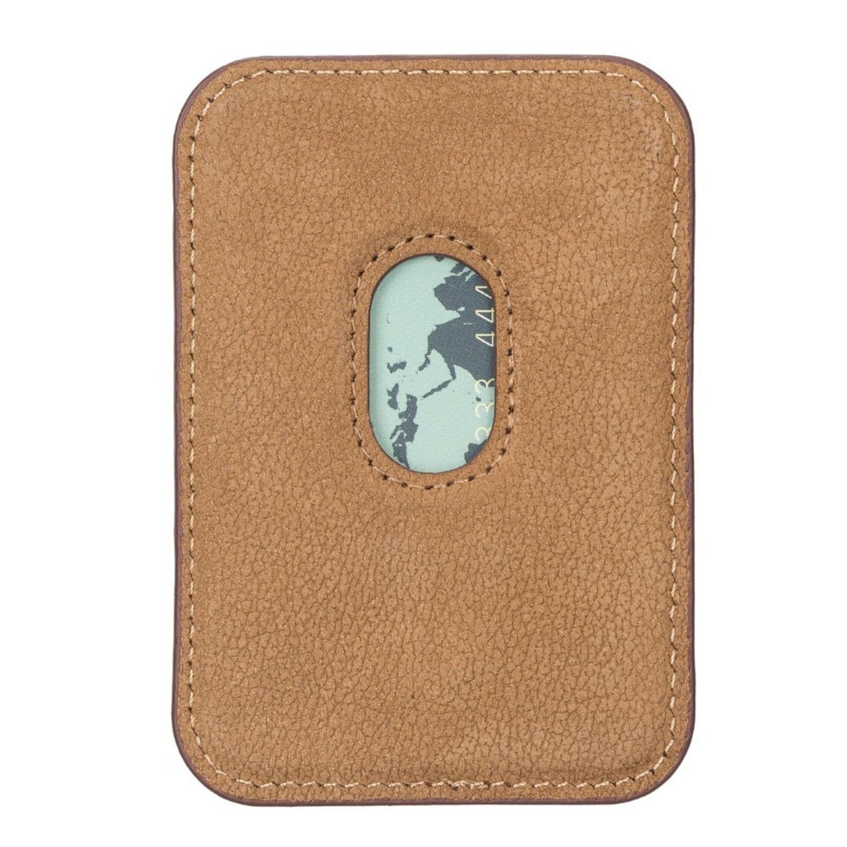 Cortland Full-Grain Leather Card Holder Wallet with Magnet