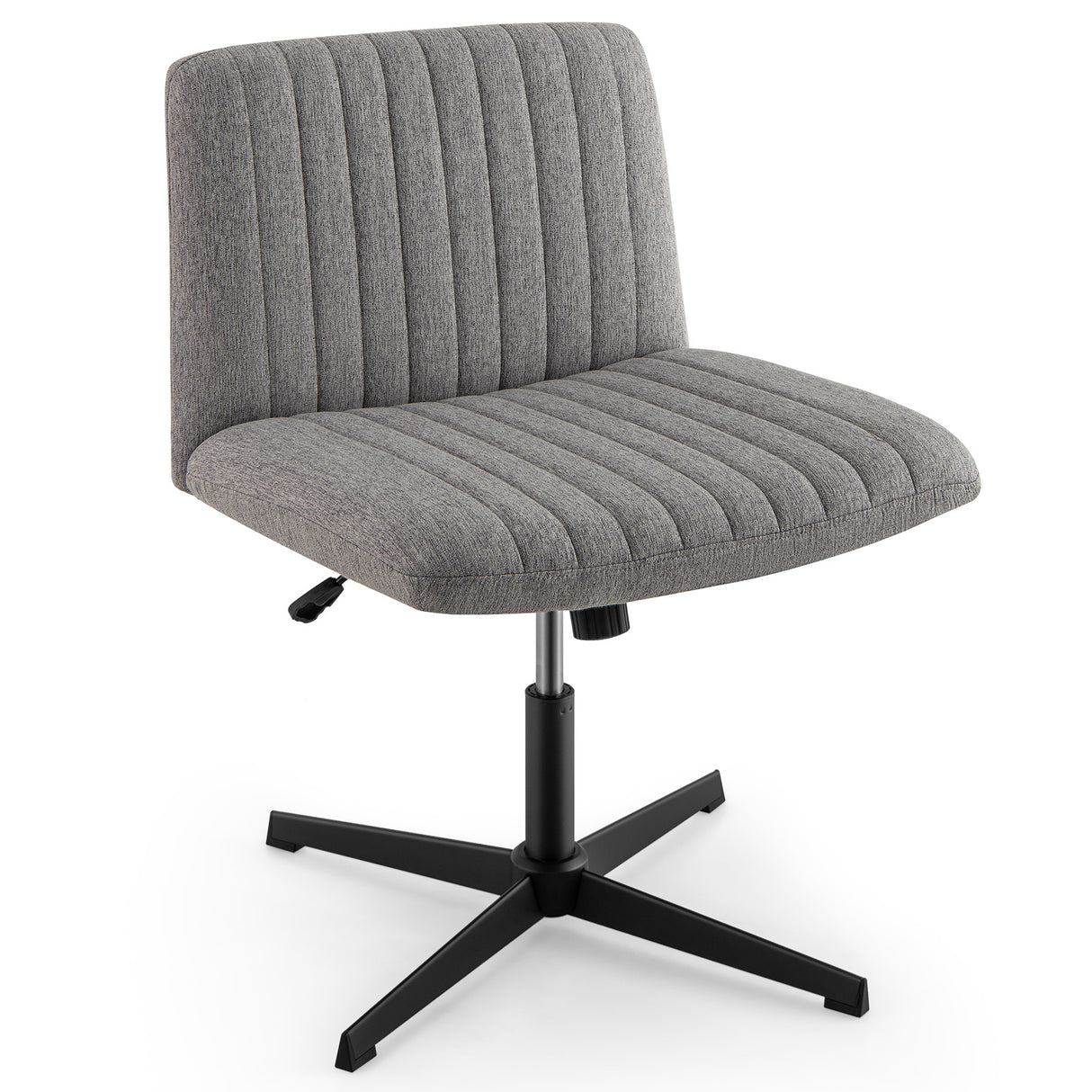 Criss Cross Legged Chair No Wheels 120° Rocking Adjustable Height