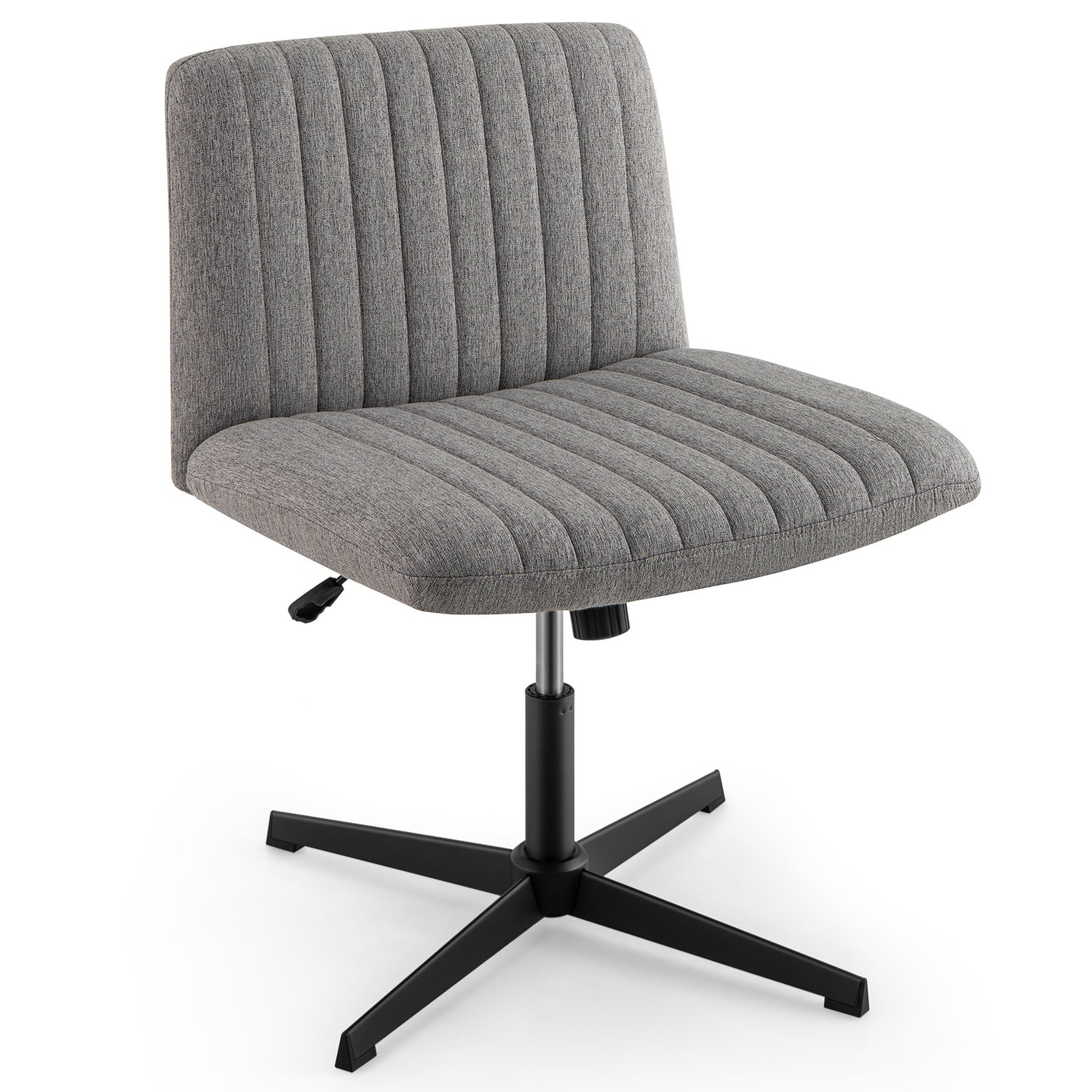 Criss Cross Legged Chair No Wheels 120° Rocking Adjustable Height