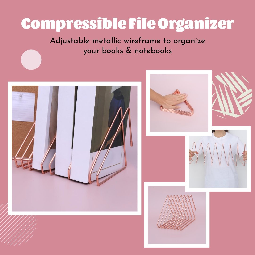 Daydreamer Rose Gold Office Accessories Gift Set