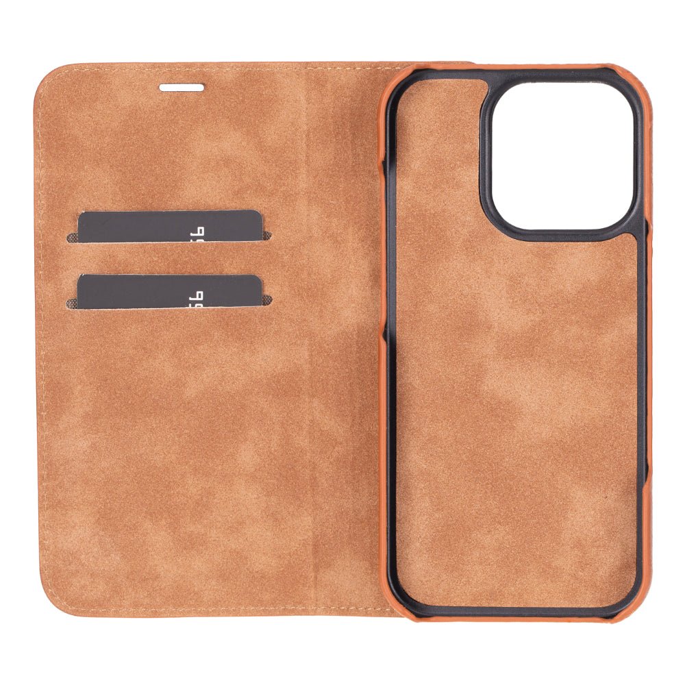 Decatur Leather iPhone 16 Pro Folio Case