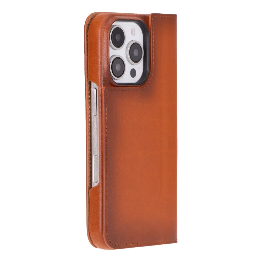 Decatur Leather iPhone 16 Pro Folio Case