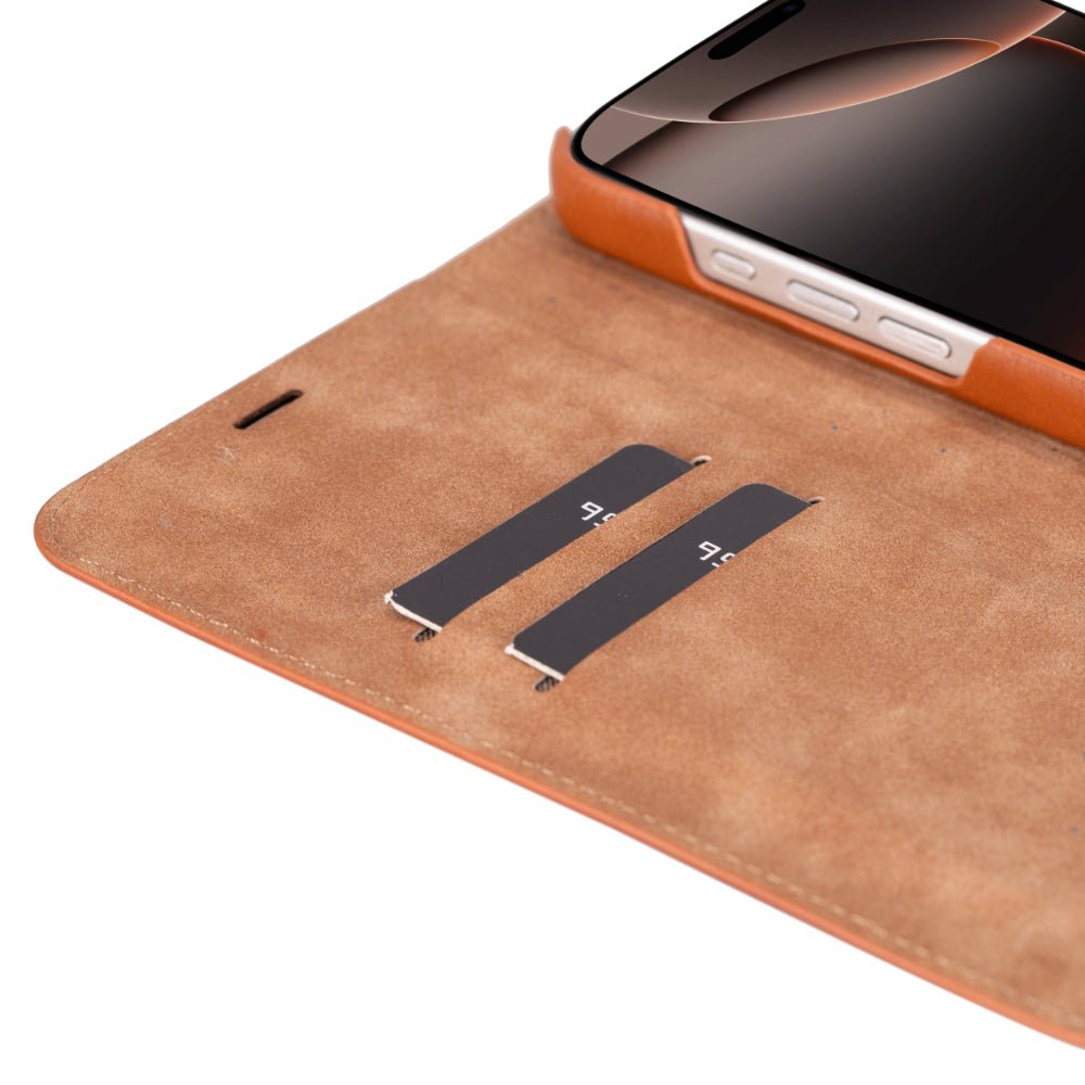 Decatur Leather iPhone 16 Pro Folio Case