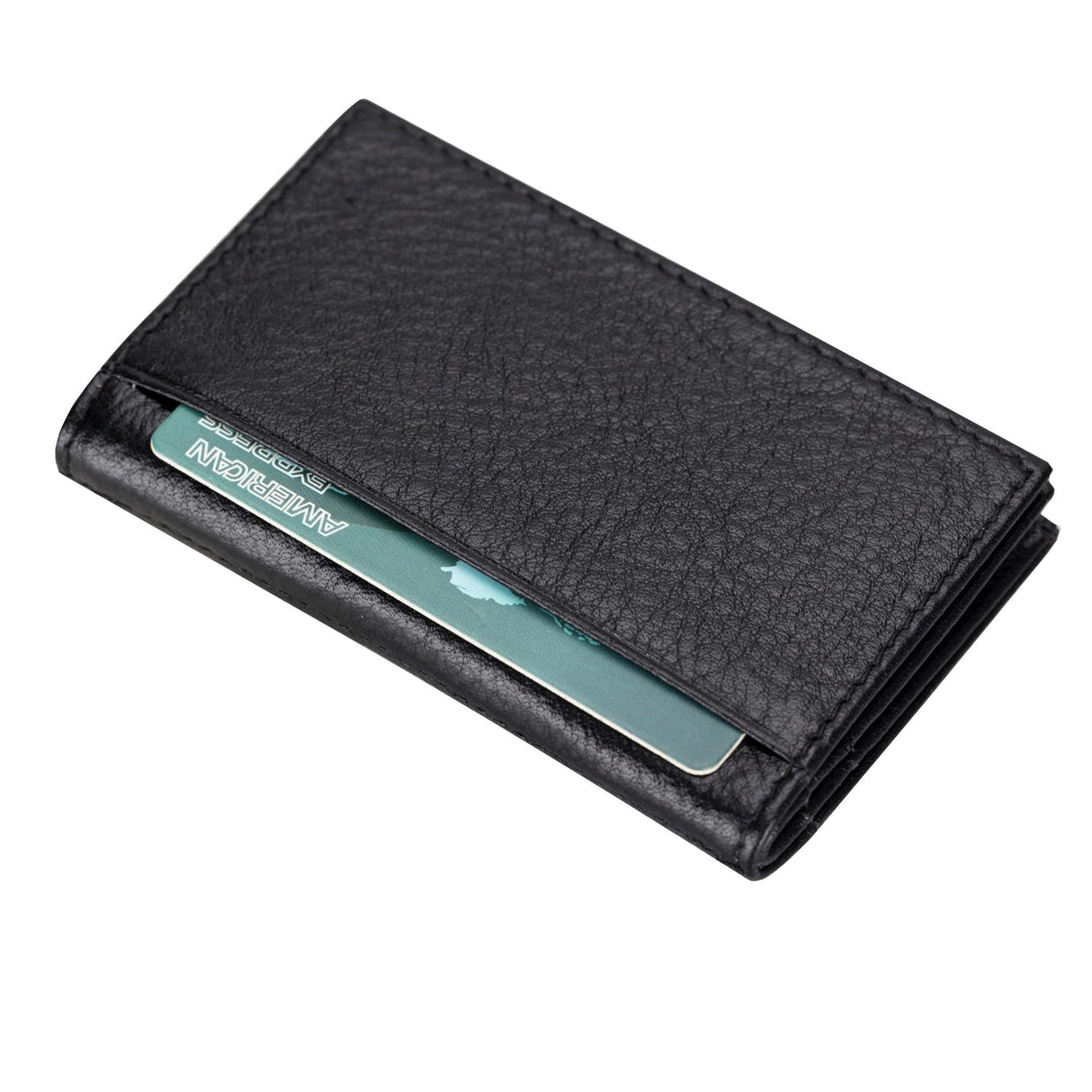 Denver Luxury Full-Grain Leather Cardholder for Men