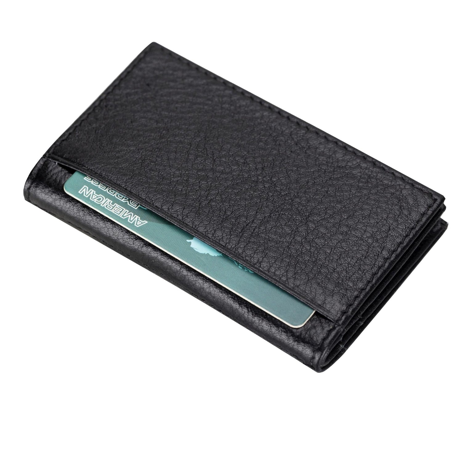 Denver Luxury Full-Grain Leather Cardholder for Men