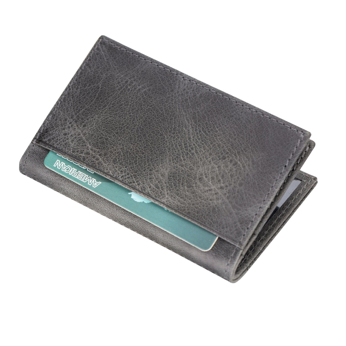 Denver Luxury Full-Grain Leather Cardholder for Men