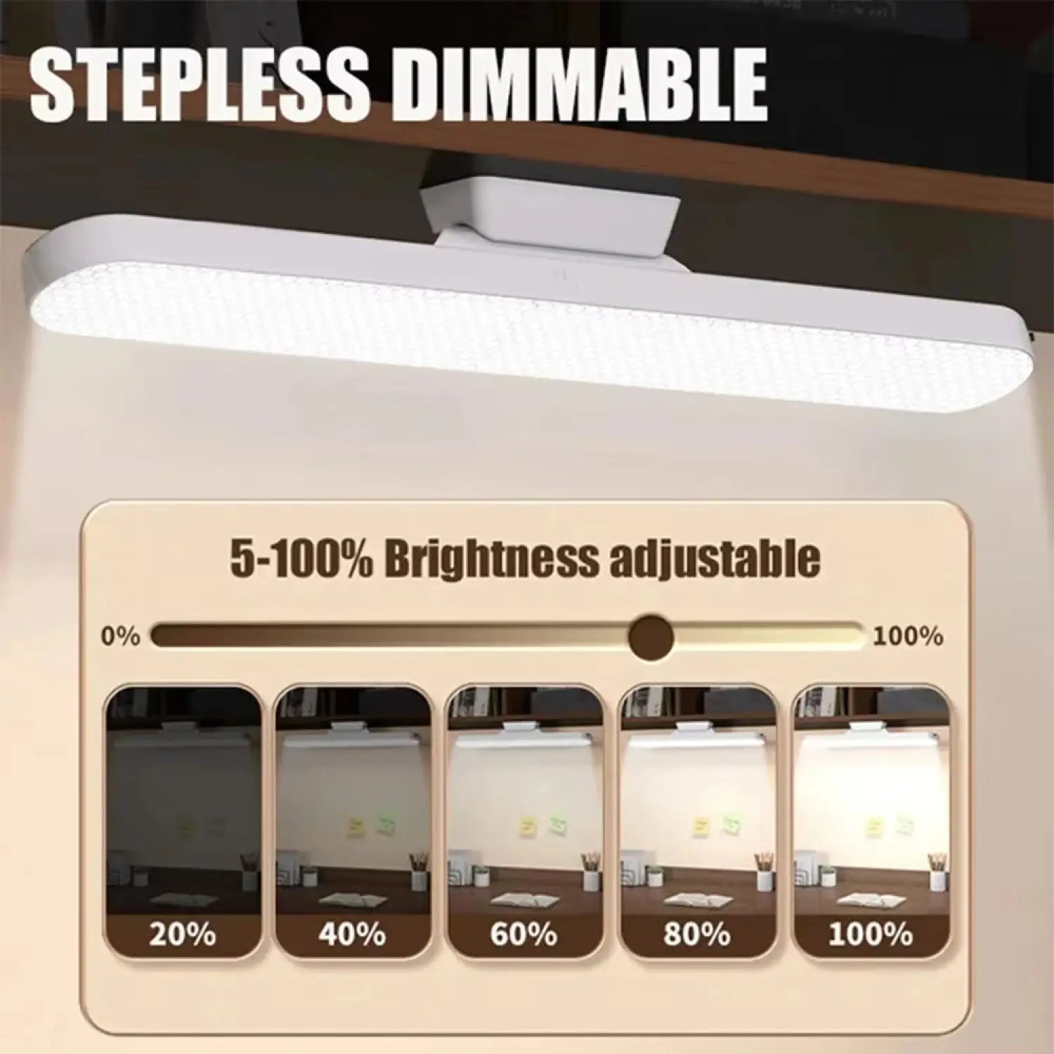 Dimmable Touch Wall Reading Light – Magnetic, Wireless & Portable