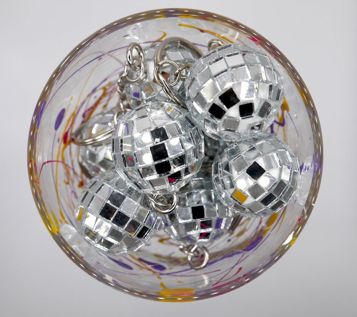 Mesmerizing Disco Ball Keychain and Bag Charm