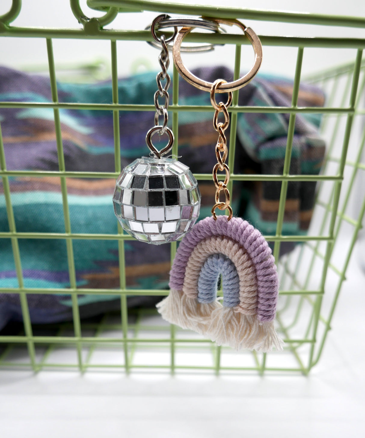 Mesmerizing Disco Ball Keychain and Bag Charm